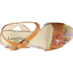 Sandales|Talons*Laura Vita Alcbaneo 07 Camel